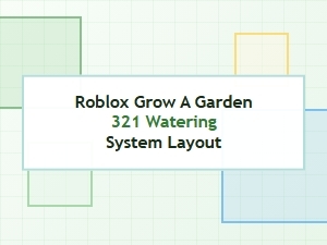 Roblox Garden Guide: Watering System Layouts
